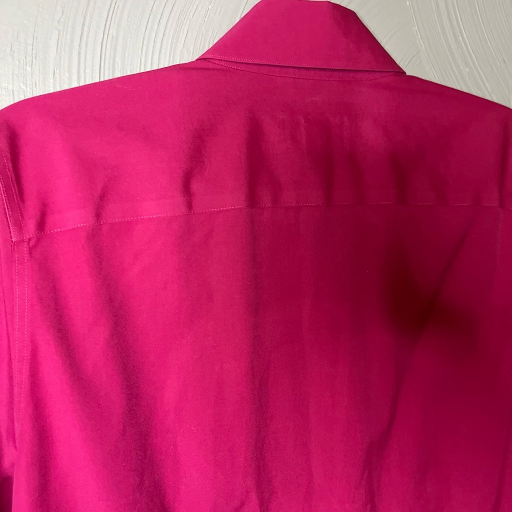 Vibrant Fuchsia‎ Button-Down Shirt - Picture 5 of 6